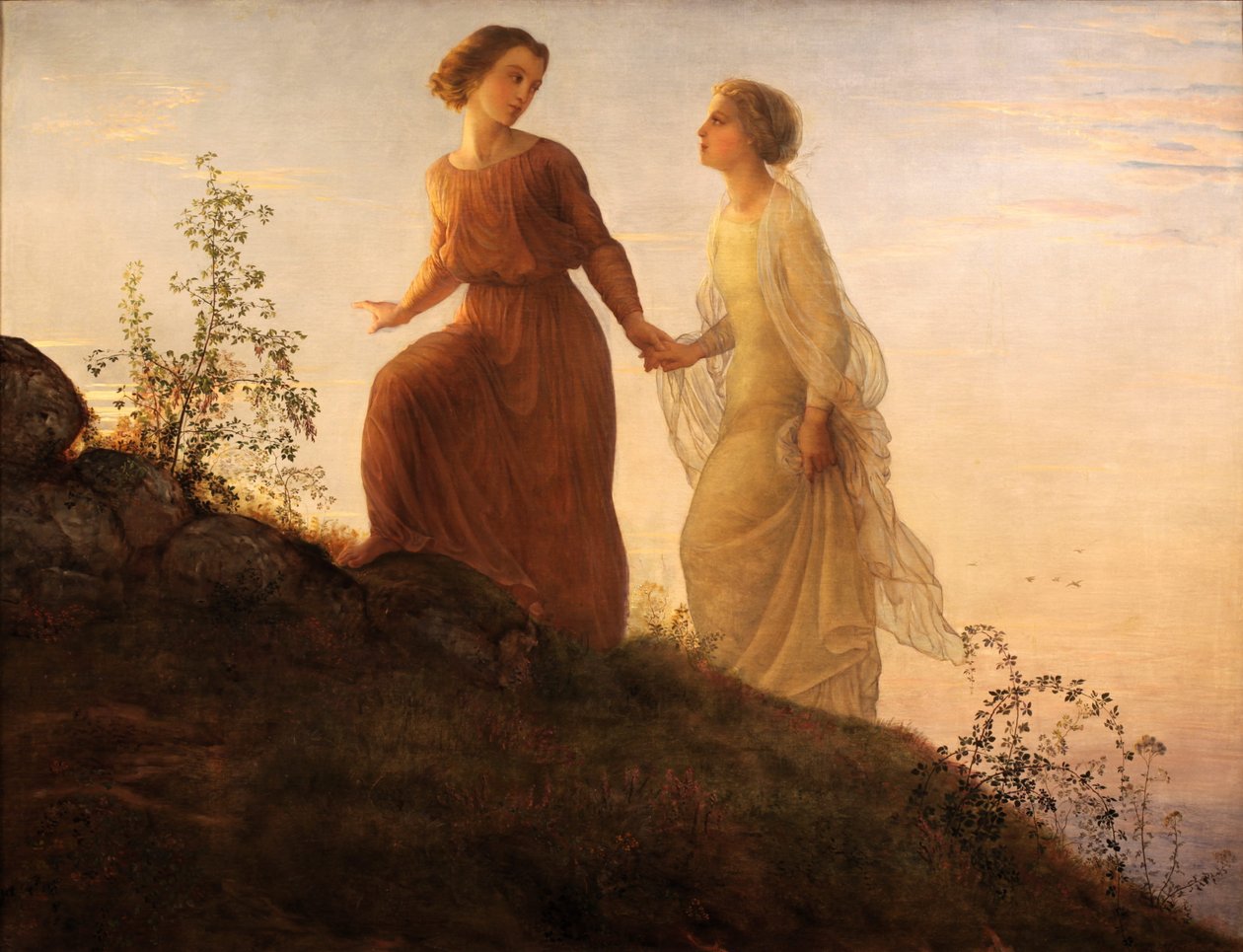 Sjelens dikt - På fjellet av Louis Janmot