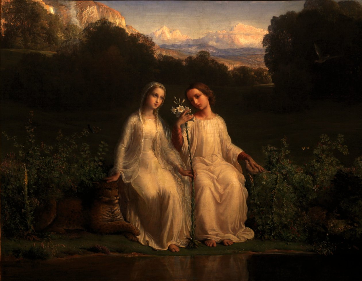 Sjelens dikt - Virginitas av Louis Janmot
