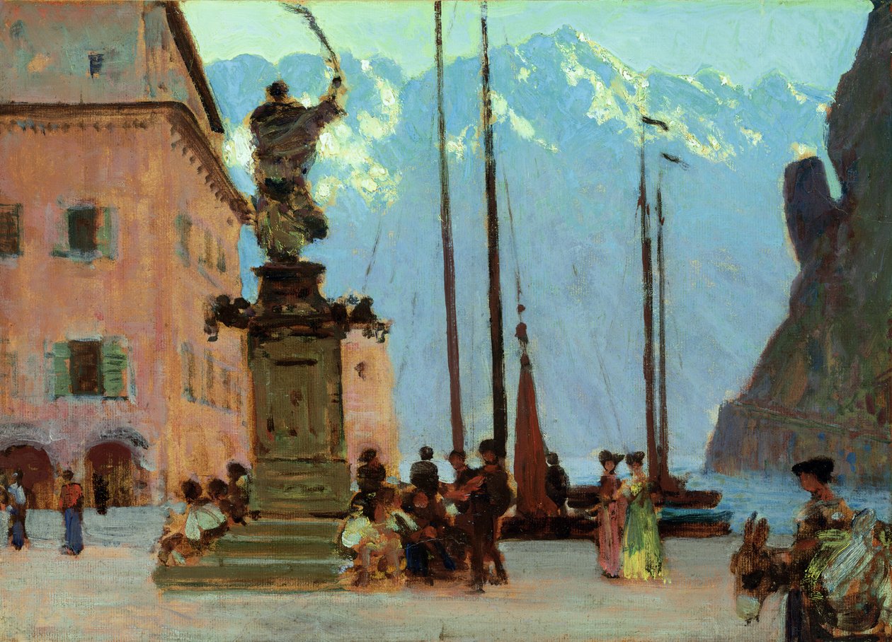 Riva del Garda, Italia av Louis Kolitz