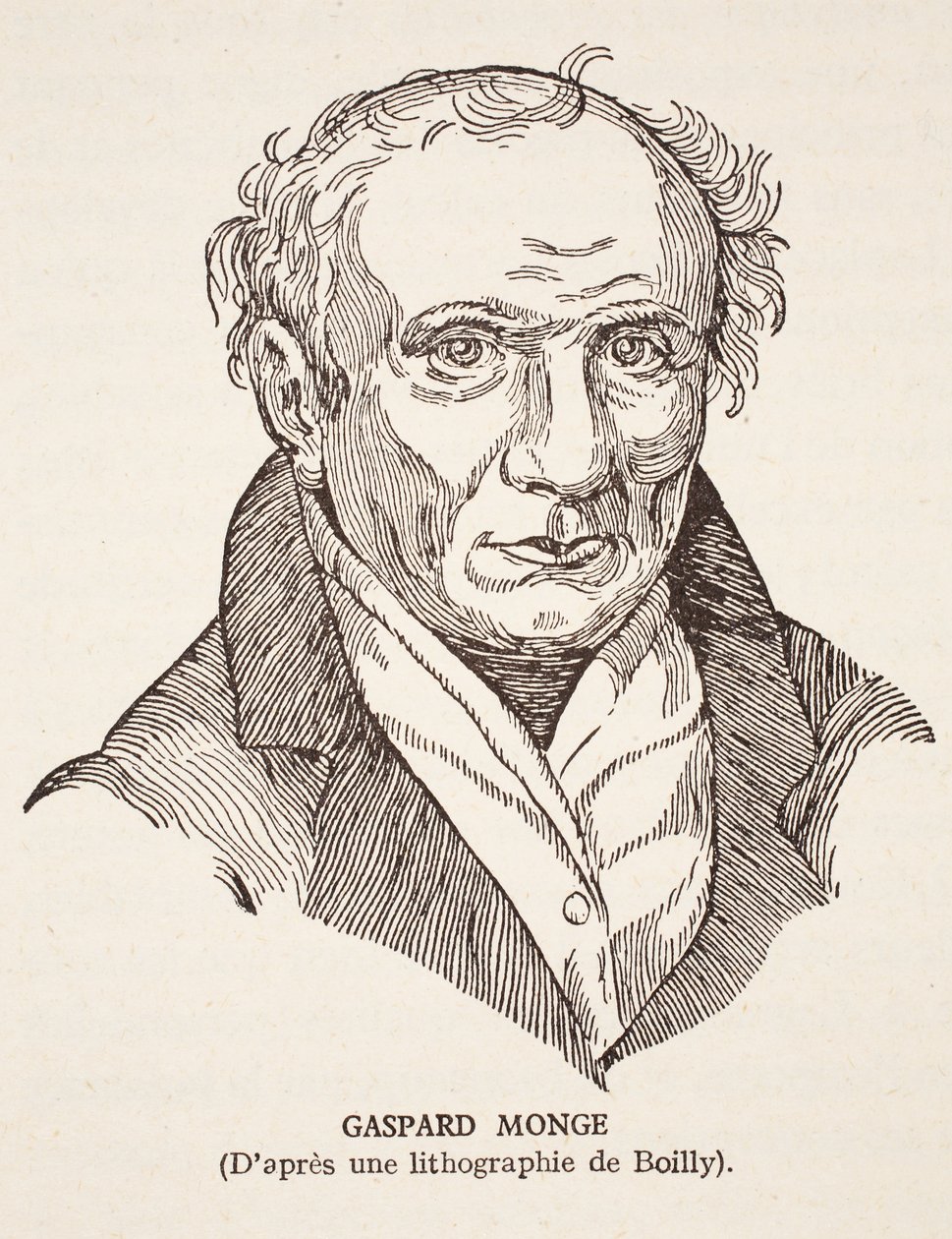 Gaspard Monge av Louis Leopold Boilly