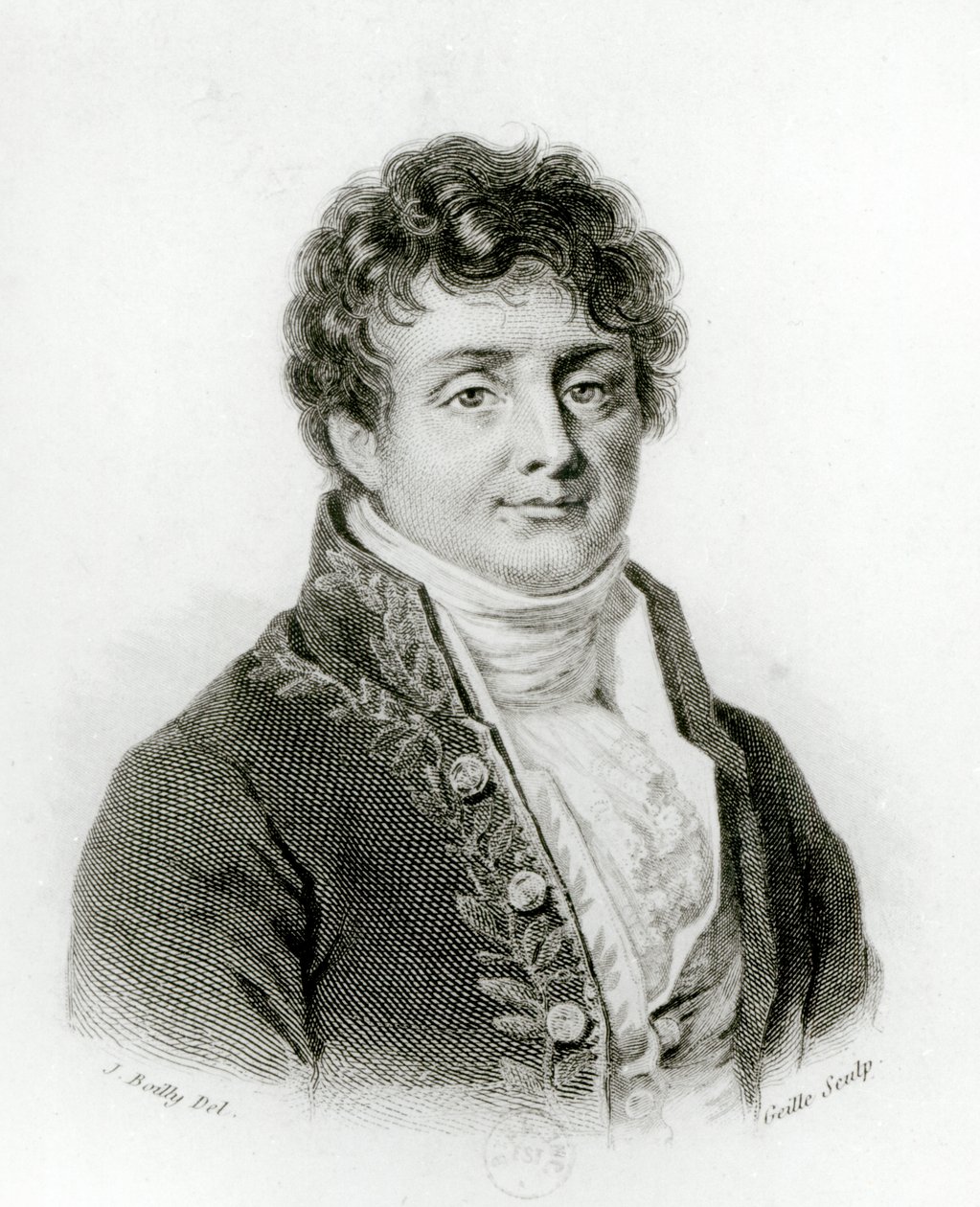 Portrett av Joseph Fourier (1768-1830) av Louis Leopold Boilly