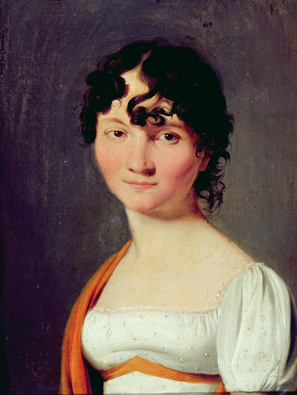 Portrett av fru Louis de Marizy av Louis Leopold Boilly