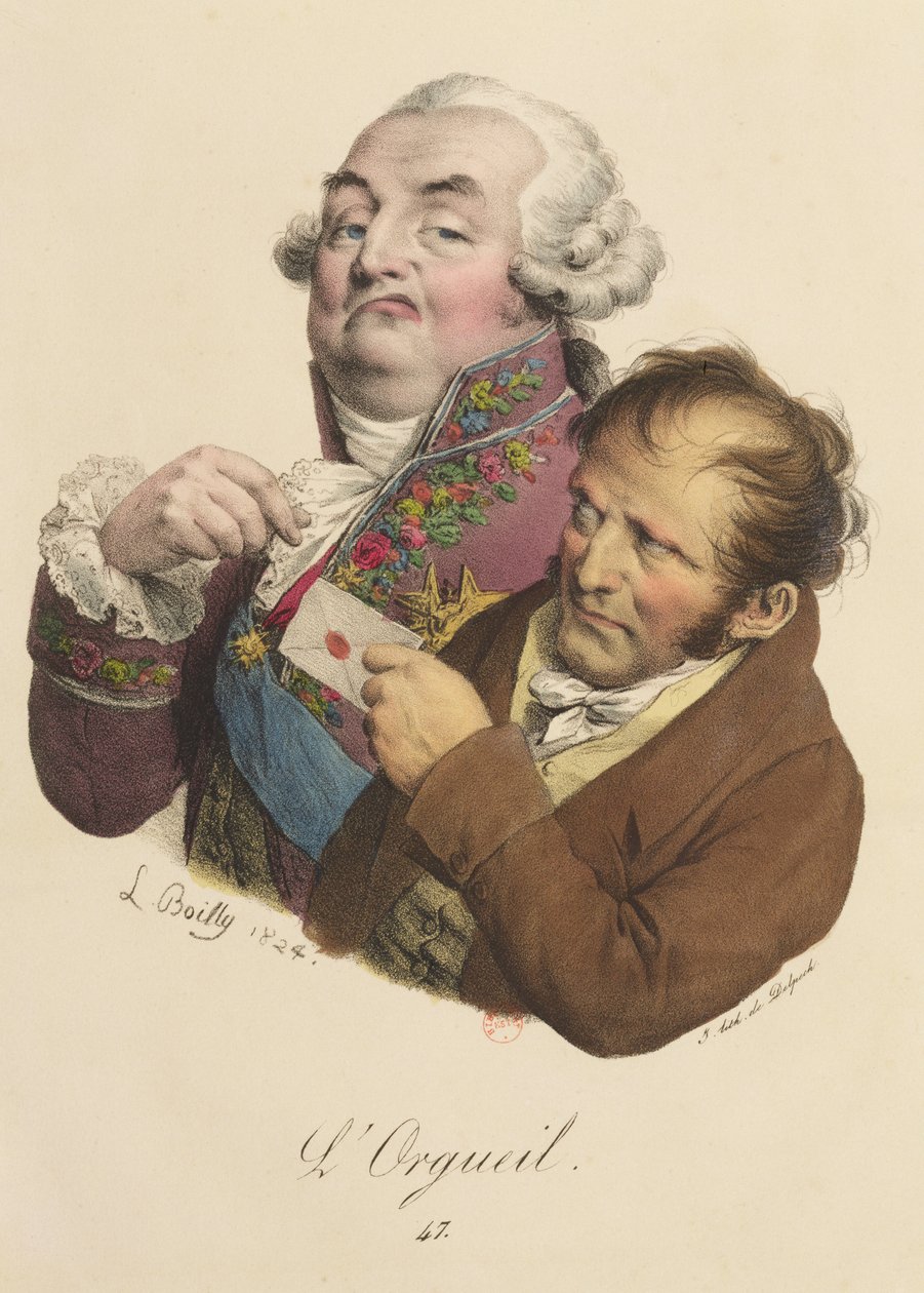 Pride, 1824 av Louis Leopold Boilly