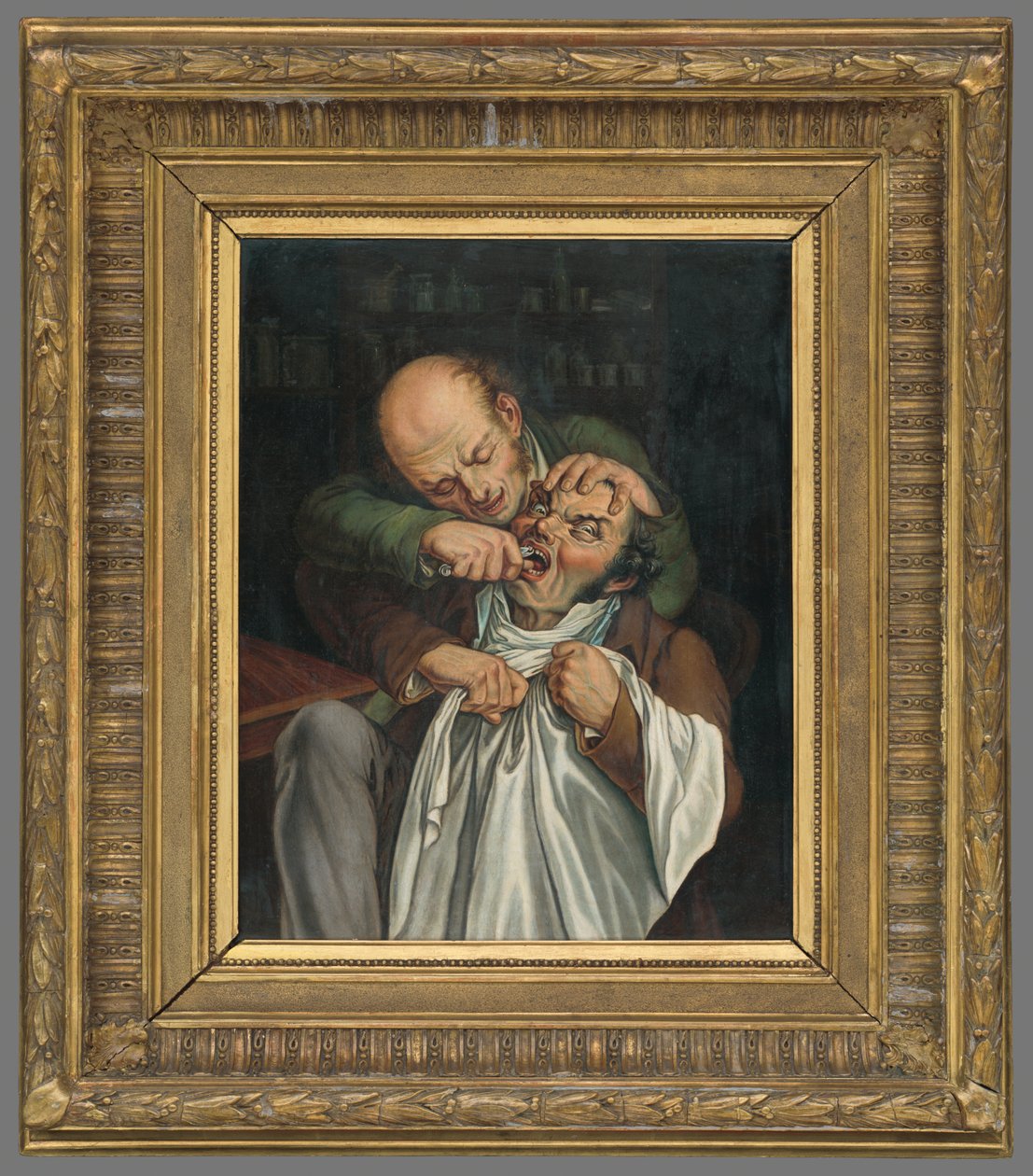 Hos tannlegen av Louis Leopold Boilly