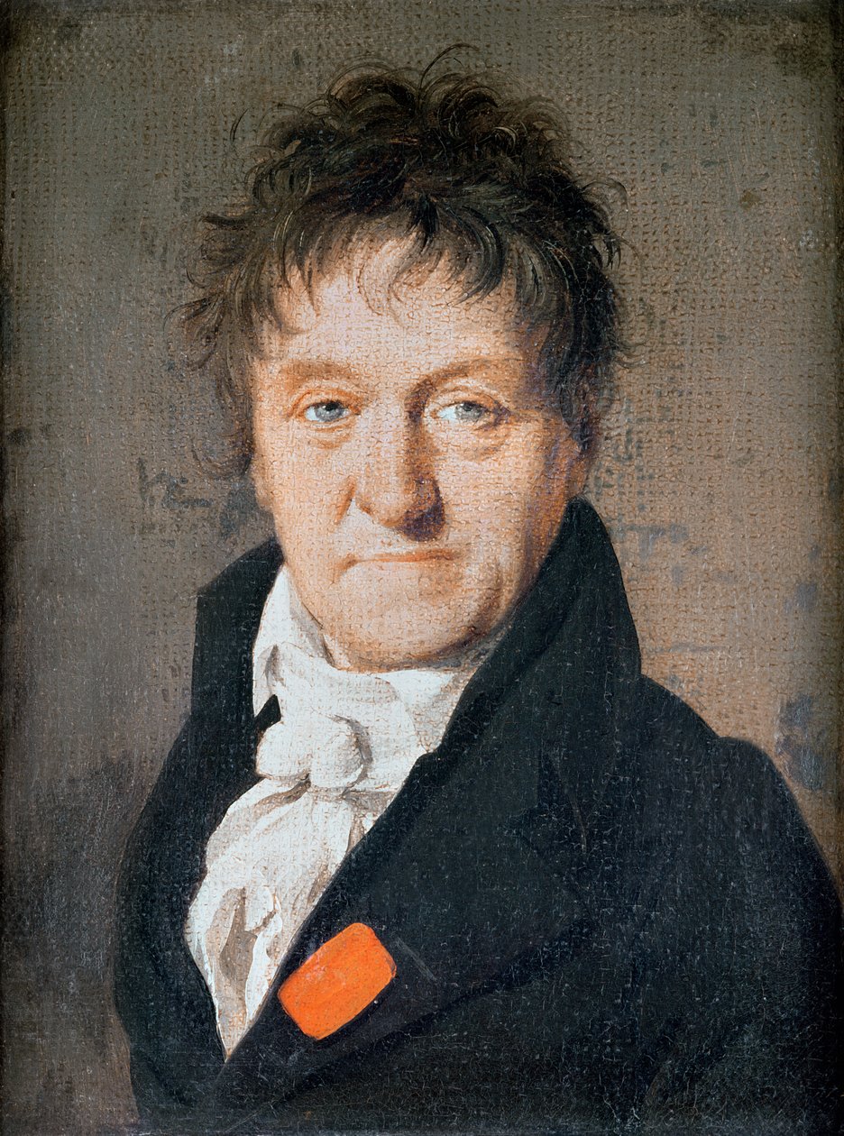 Portrett av Lazare Nicolas Marguerite Carnot (1753-1823) 1813 av Louis Leopold Boilly