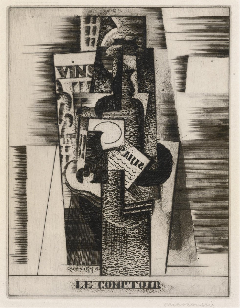 Disken av Louis Marcoussis