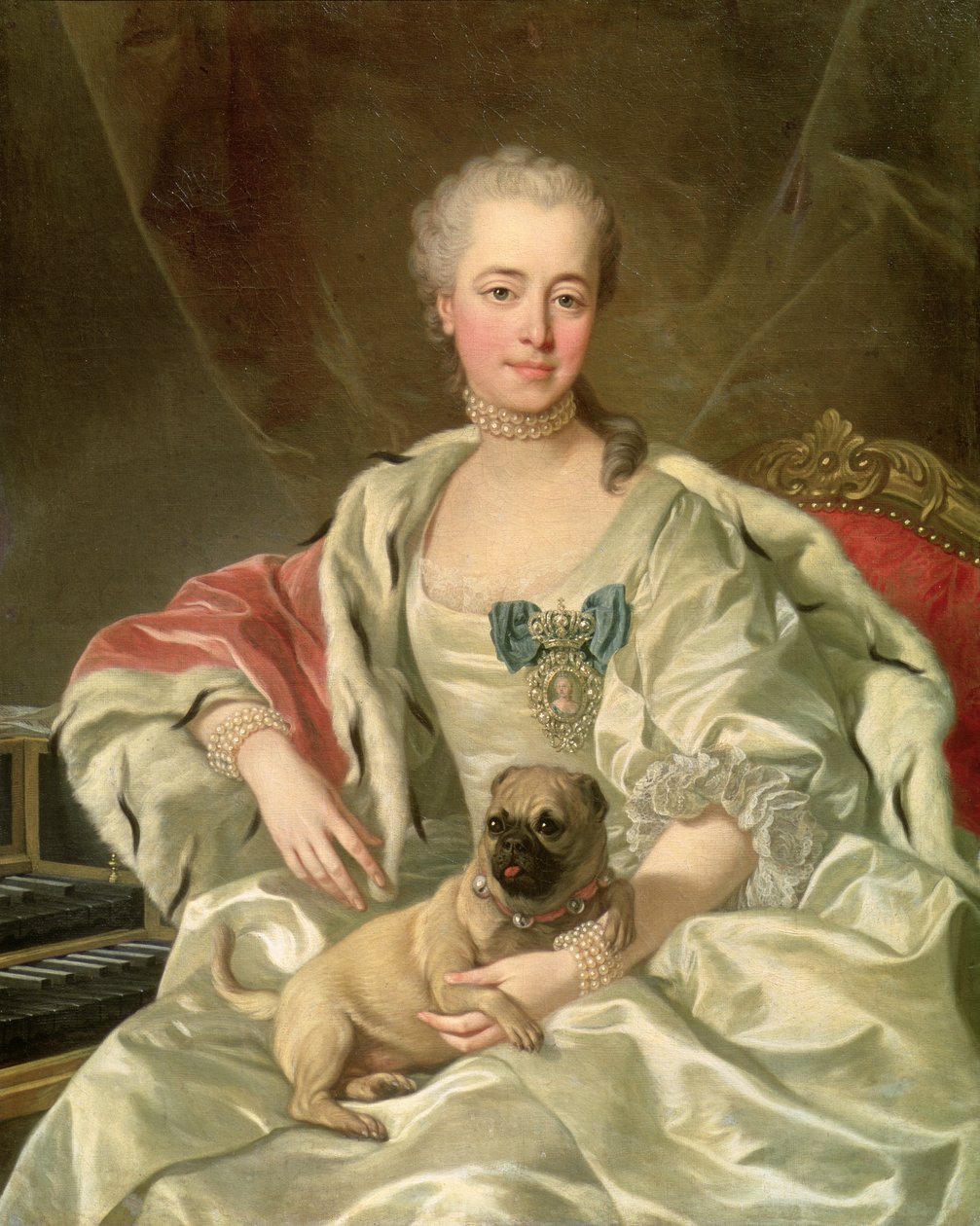 Prinsesse Ekaterina Golitsyna (1720-91) 1759 av Louis Michel van Loo