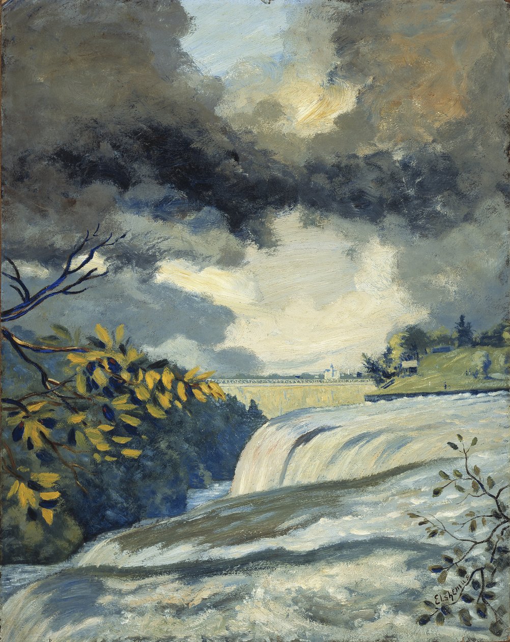 Niagara Falls, 1907-08 av Louis Michel Eilshemius