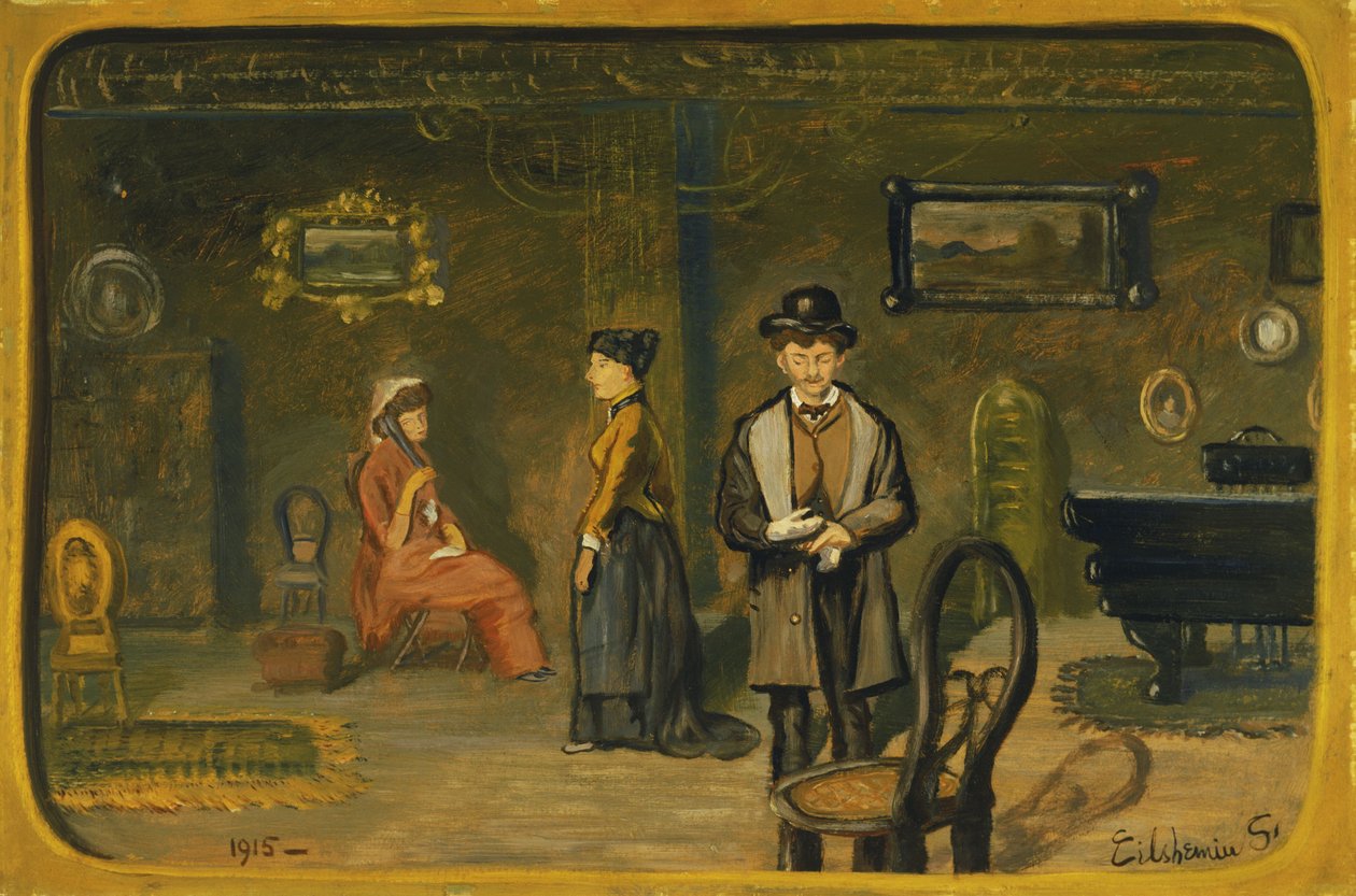 Den avviste frier av Louis Michel Eilshemius