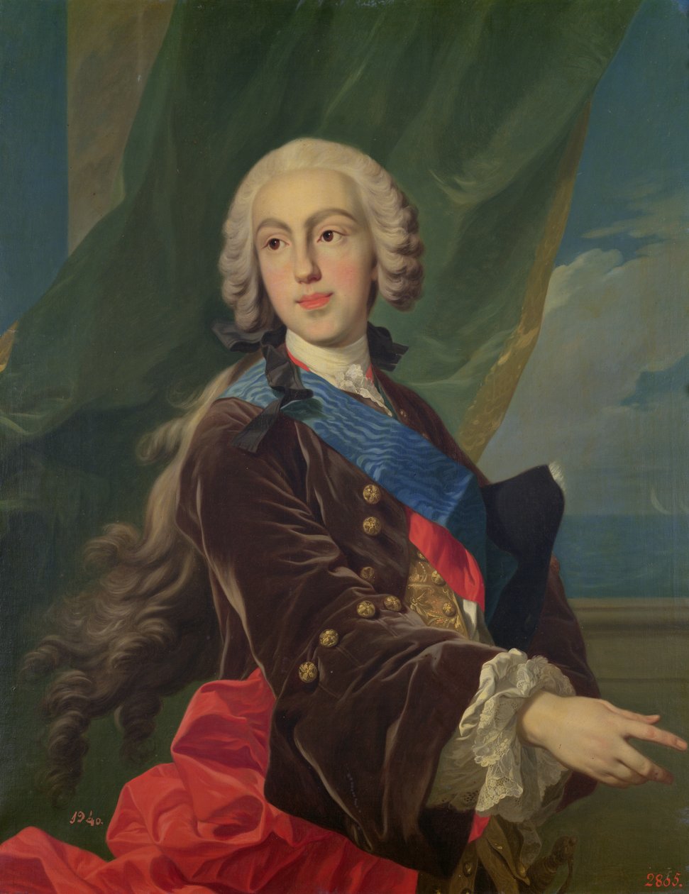 Infante Philip av Bourbon, hertugen av Parma av Louis Michel van Loo
