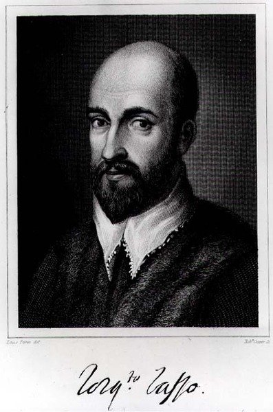 Torquato Tasso (1544-95) gravert av Robert Cooper av Louis Parez