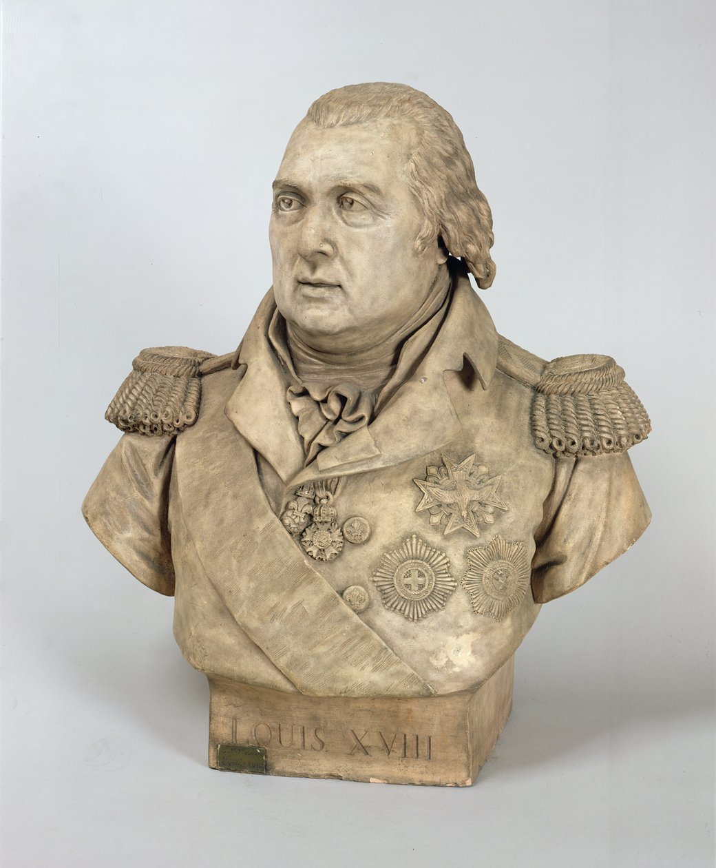 Byste av Ludvig XVIII (1755-1824) av Louis Pierre Deseine