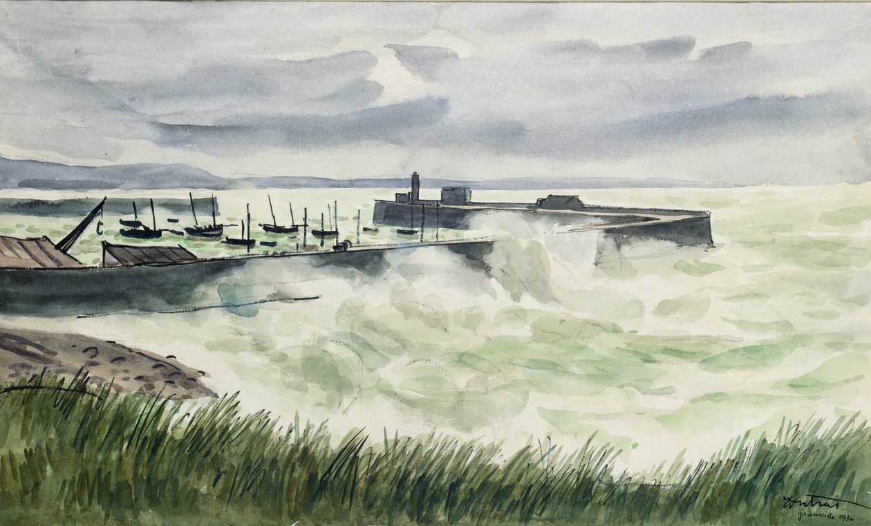 Granville, Sea Effect, 1936 av Louis Robert Antral