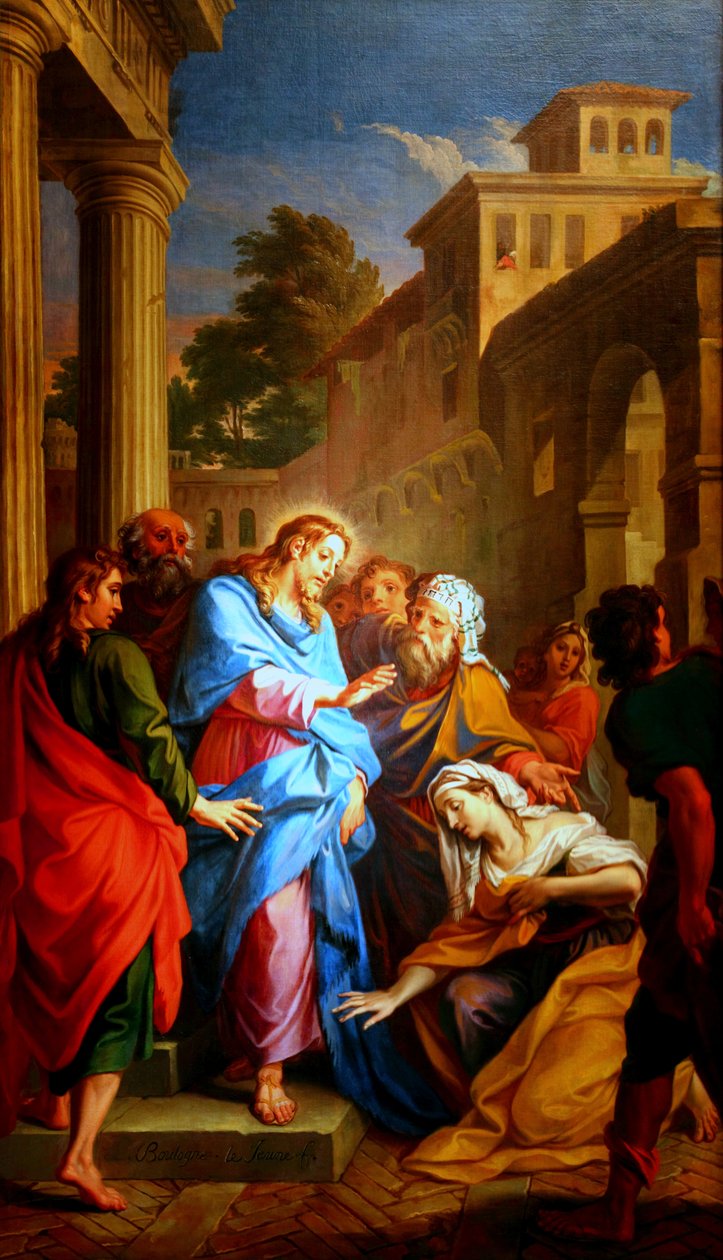 Kristus og hemorroider av Louis de Boullogne