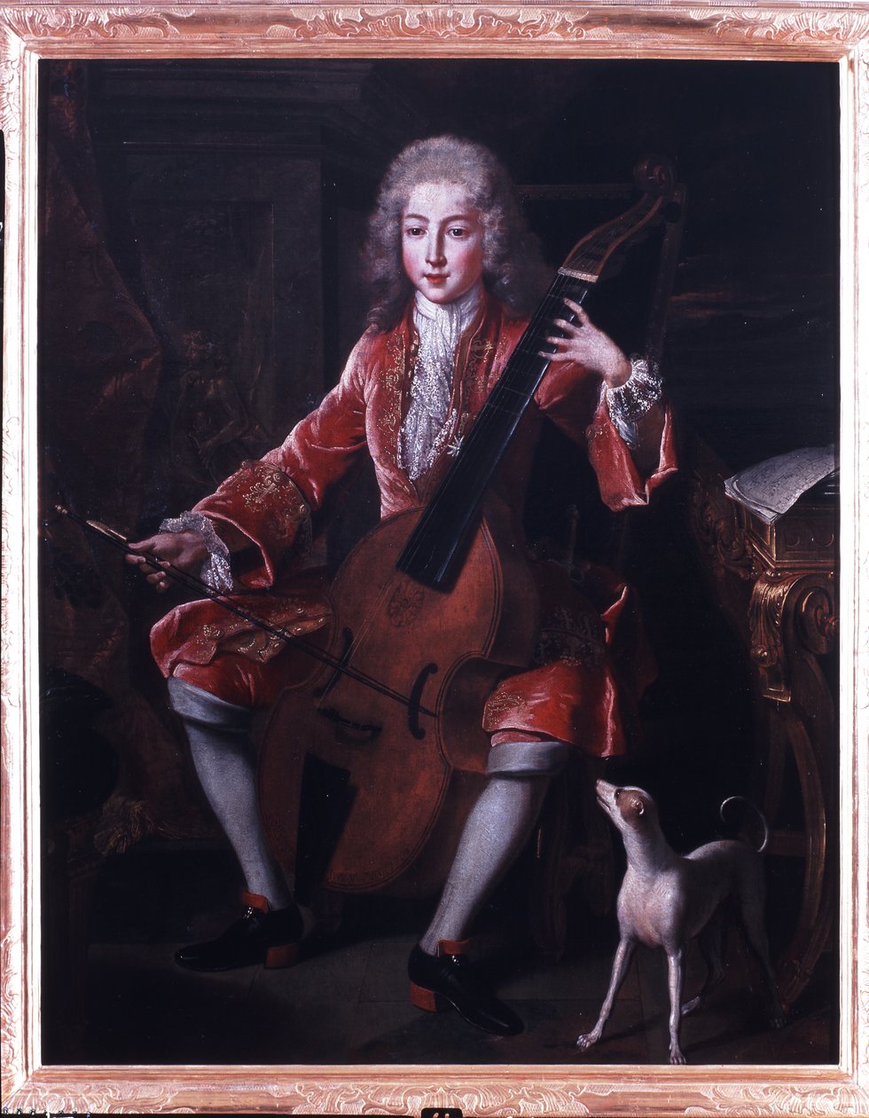 Portrett av Maximilien-Emmanuel, Chevalier de Bavière (1695-1747), sønn av Maximilian II Emanuel, kurfyrste i Bayern og hans elskerinne Agnes Le Louchier av Louis de Silvestre