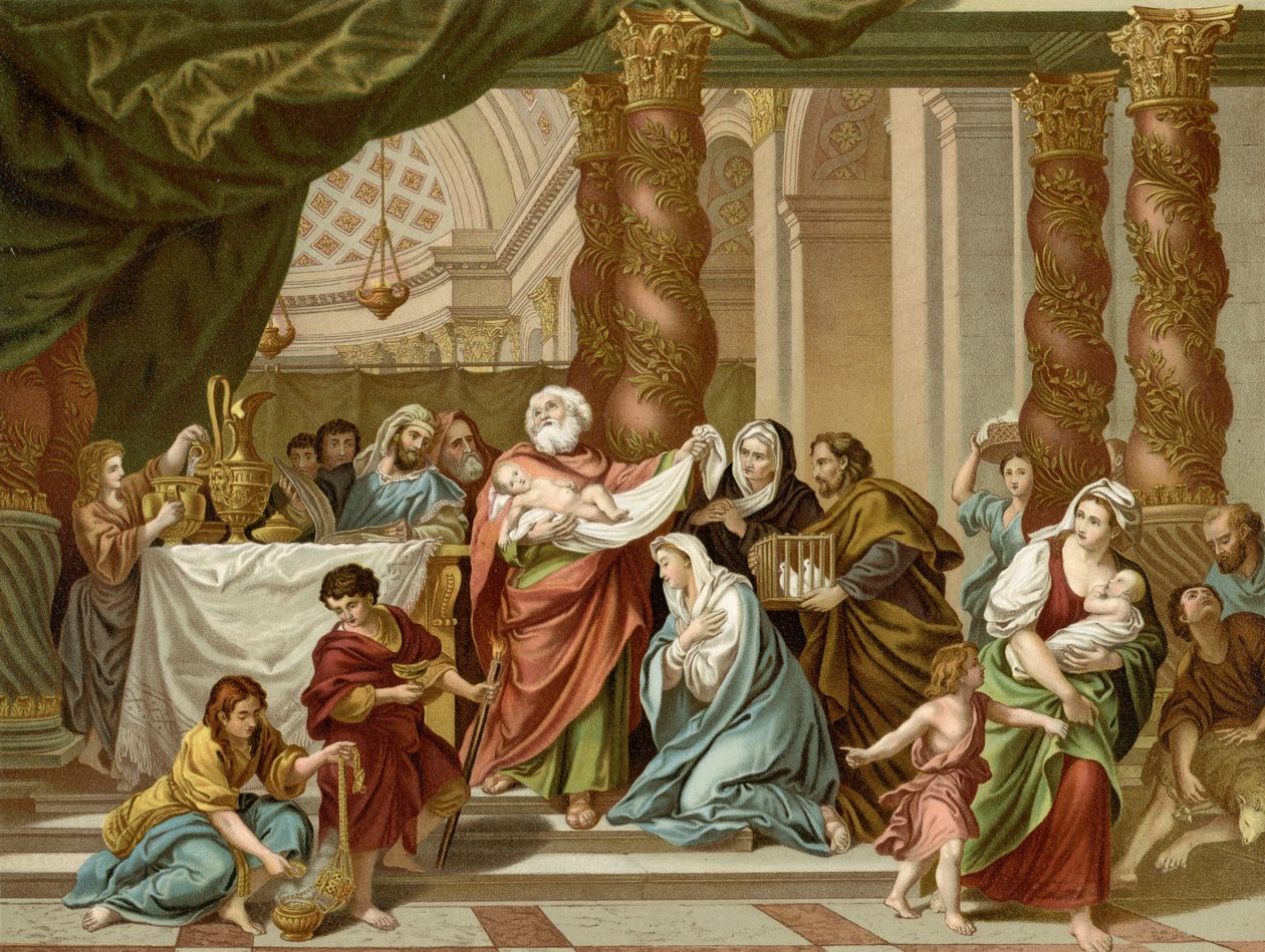 Simeons salme av Louis the Elder Boullogne