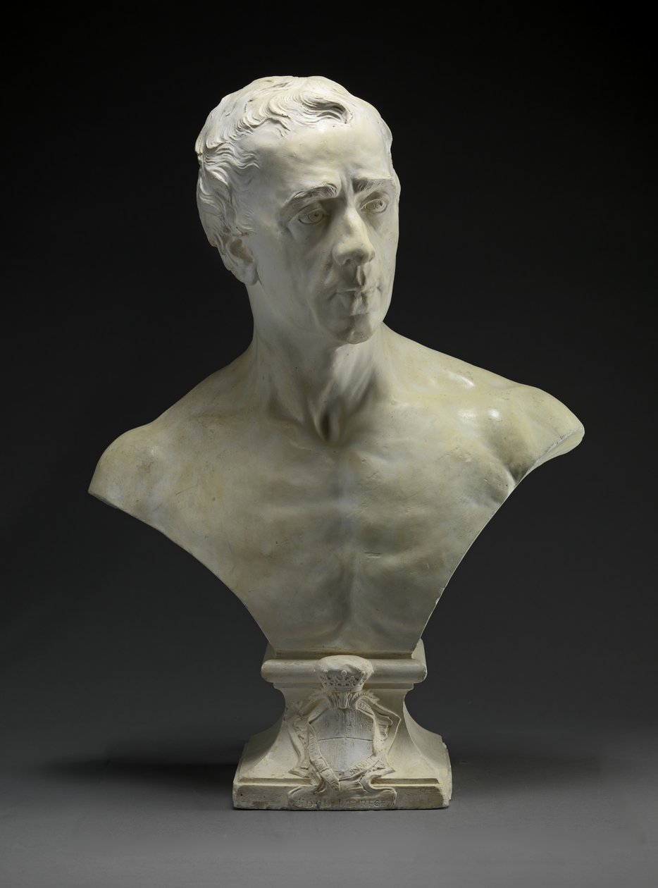 Philip Dormer Stanhope (1694–1773) 4. jarl av Chesterfield, ca. 1745 (gips) av Louis Francois Roubillac