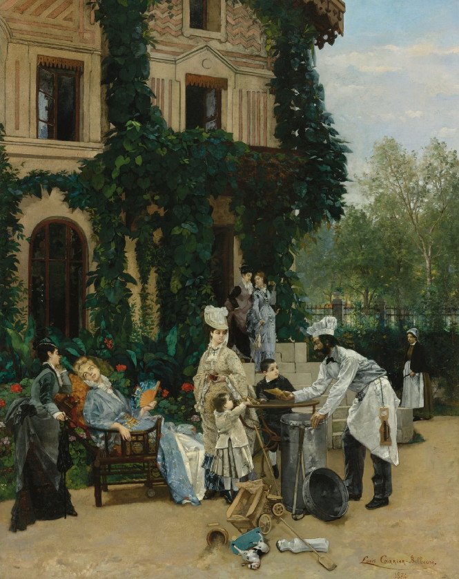 The Crepe Maker av Louis Robert Carrier Belleuse