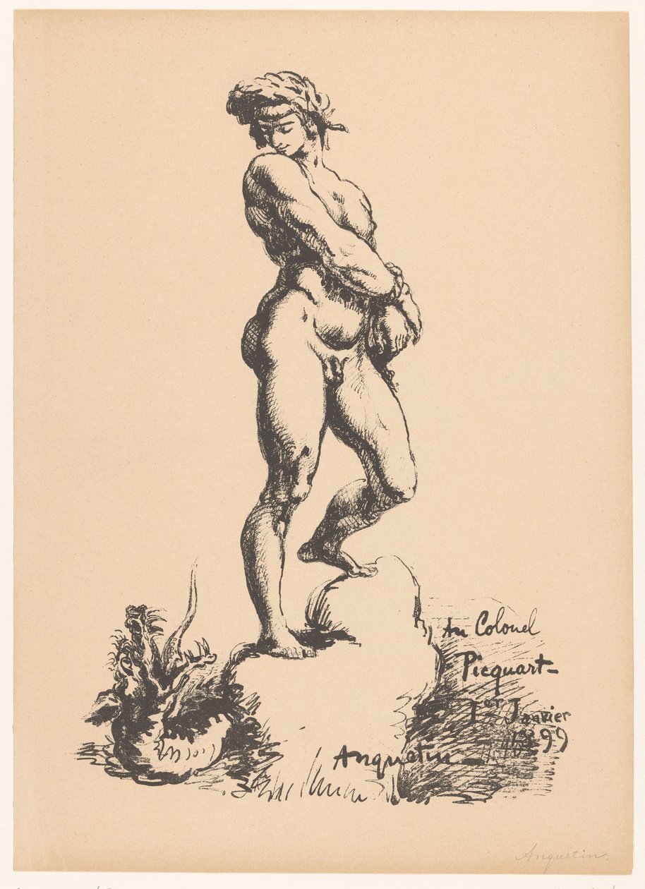 Georges Picquart og dragen av Louis Anquetin