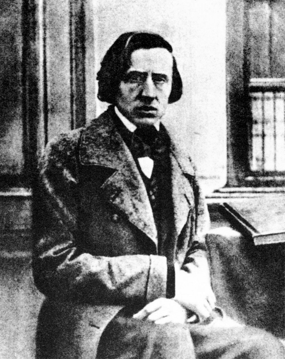 Frédéric Chopin , polsk pianist og komponist, 1849 av Louis Auguste Bisson