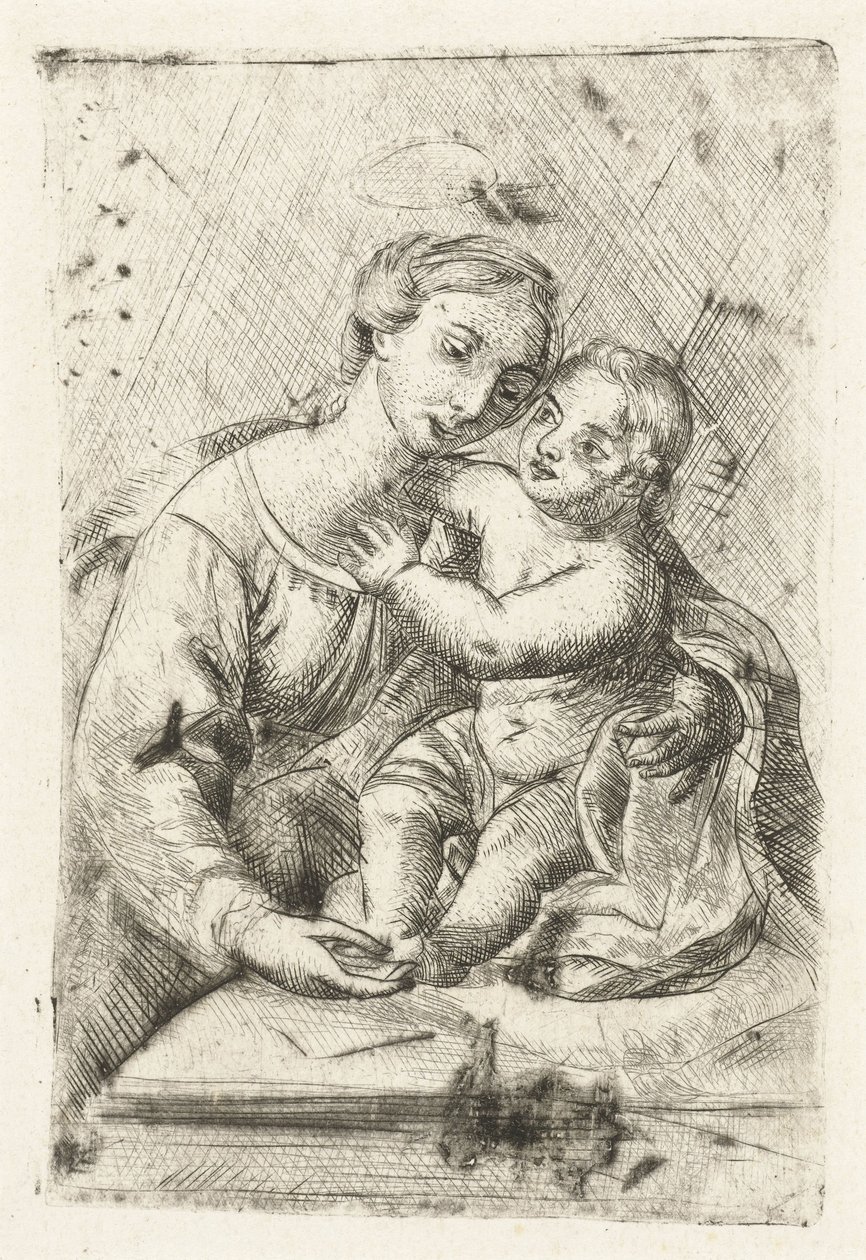 Madonna møtte snill av Louis Bernard Coclers