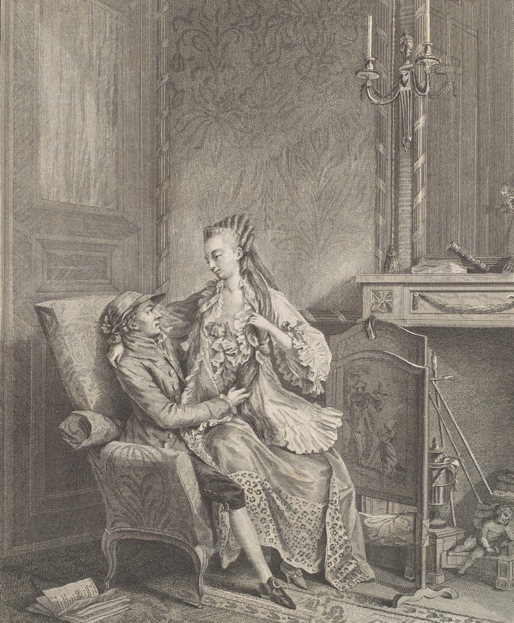 The Morning The Happy Union, etter 1789. av Louis Bosse