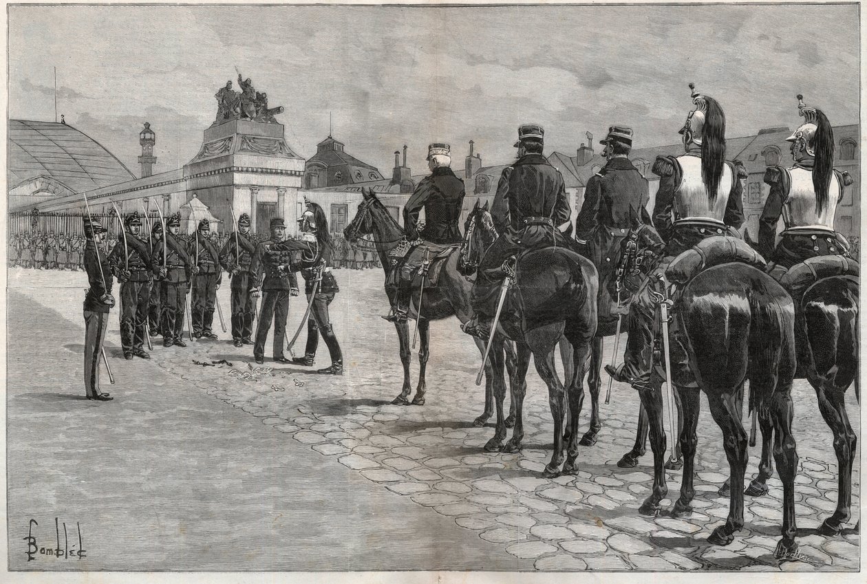 Degradering av Alfred Dreyfus - Dreyfus-saken: La degradation d