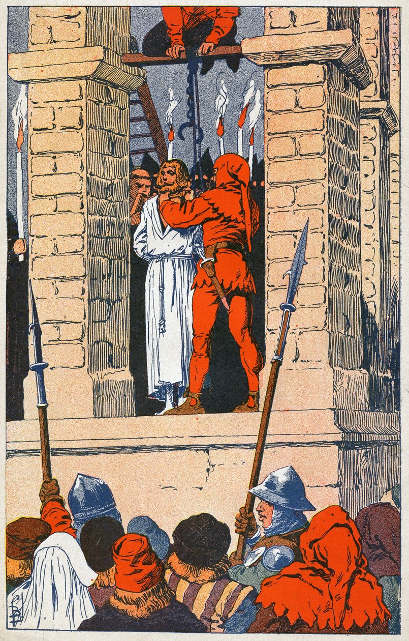 Henges av Enguerrand de Marigny av Louis Charles Bombled