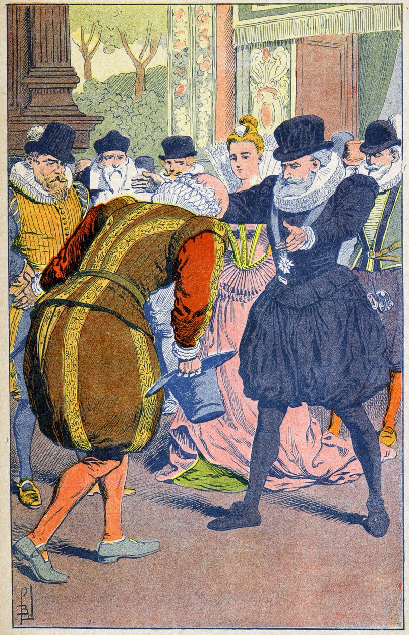 Henri IV og Sully av Louis Charles Bombled