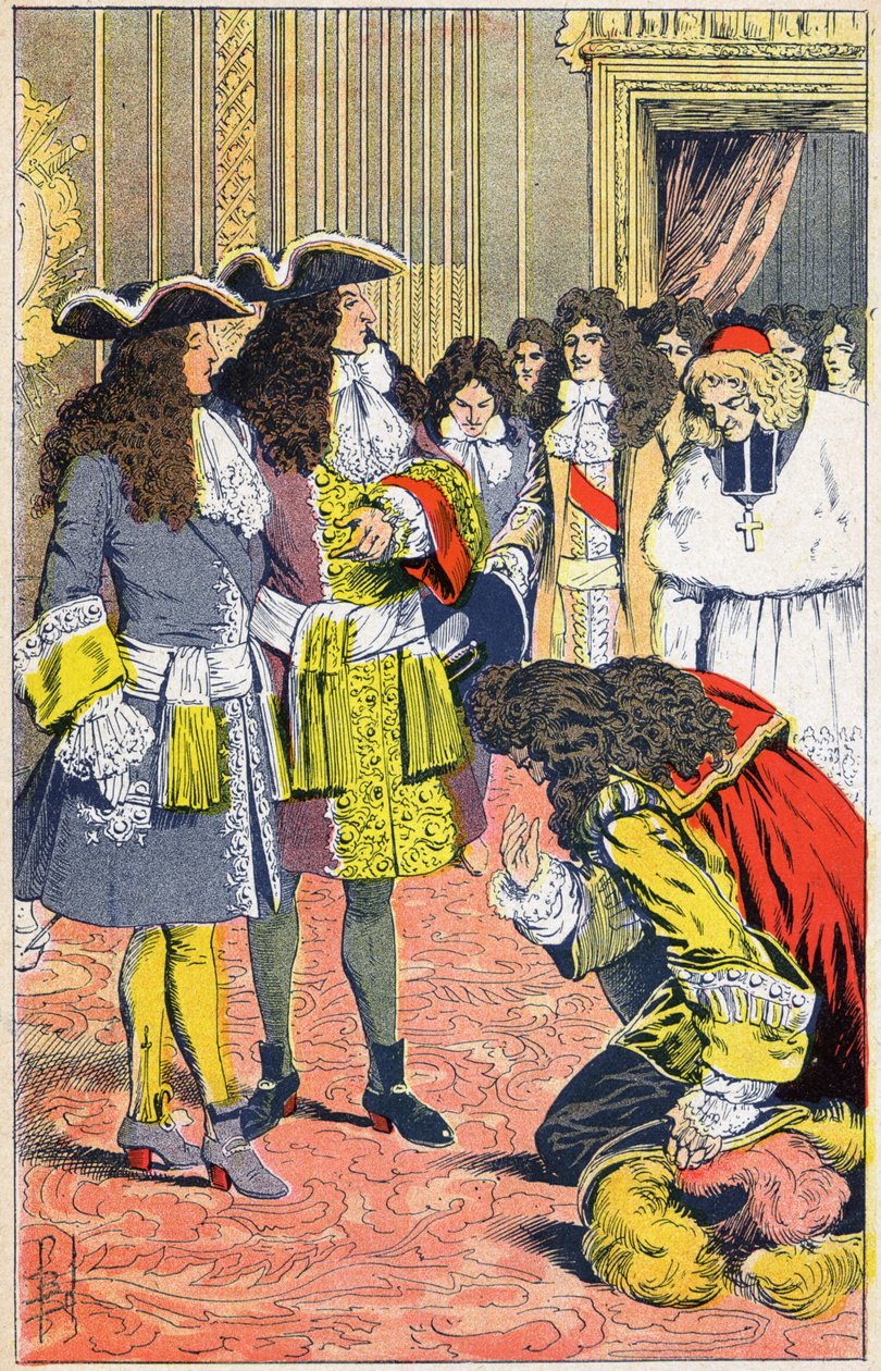 Ludvig XIV av Louis Charles Bombled