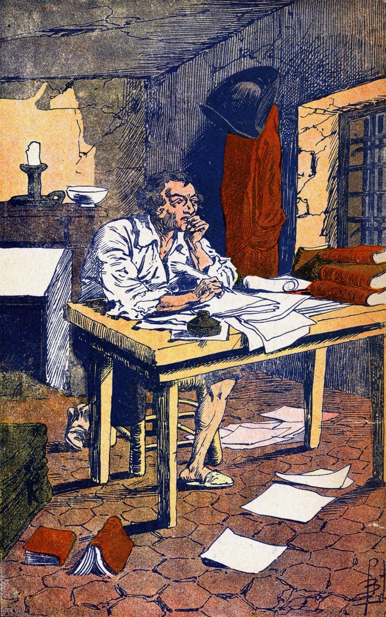 Mirabeau på Vincennes av Louis Charles Bombled