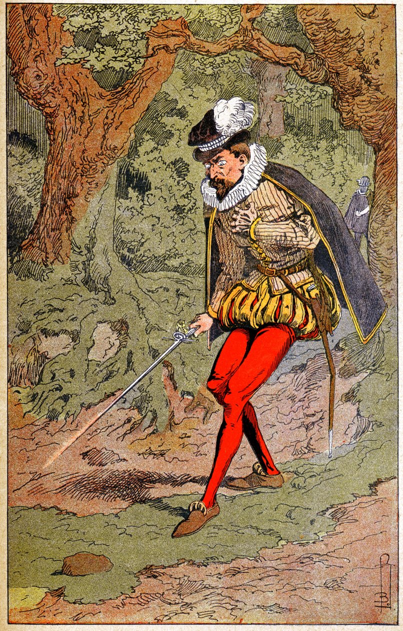 Remords av Charles IX av Louis Charles Bombled