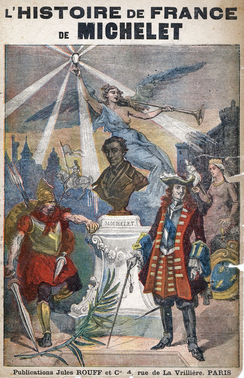 The History of France, av Michelet, ca. 1900 (illustrasjon) av Louis Charles Bombled