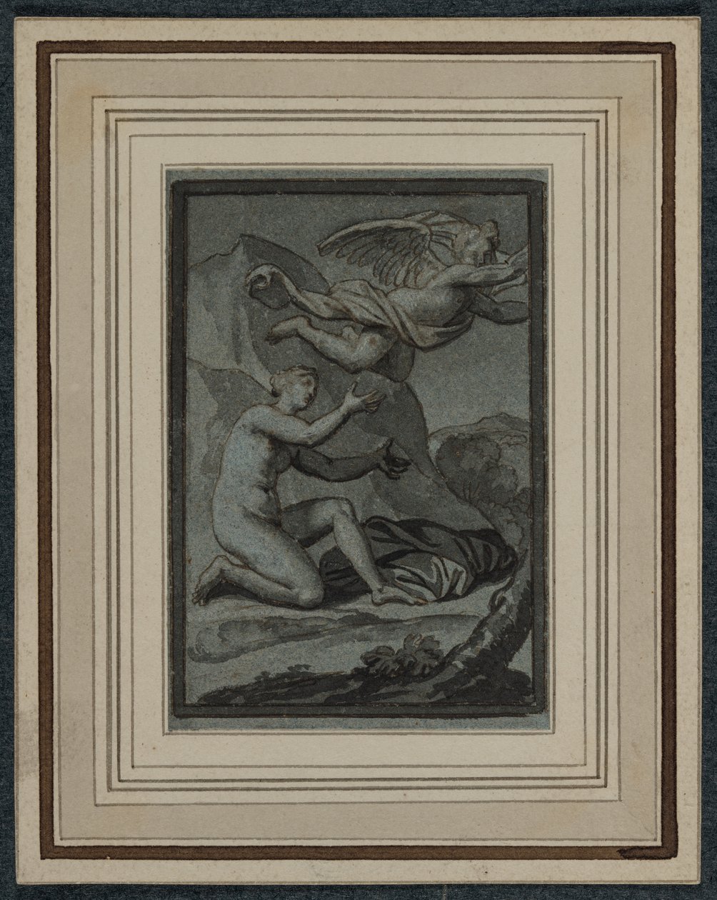 Mytologisk scene av Louis Cheron