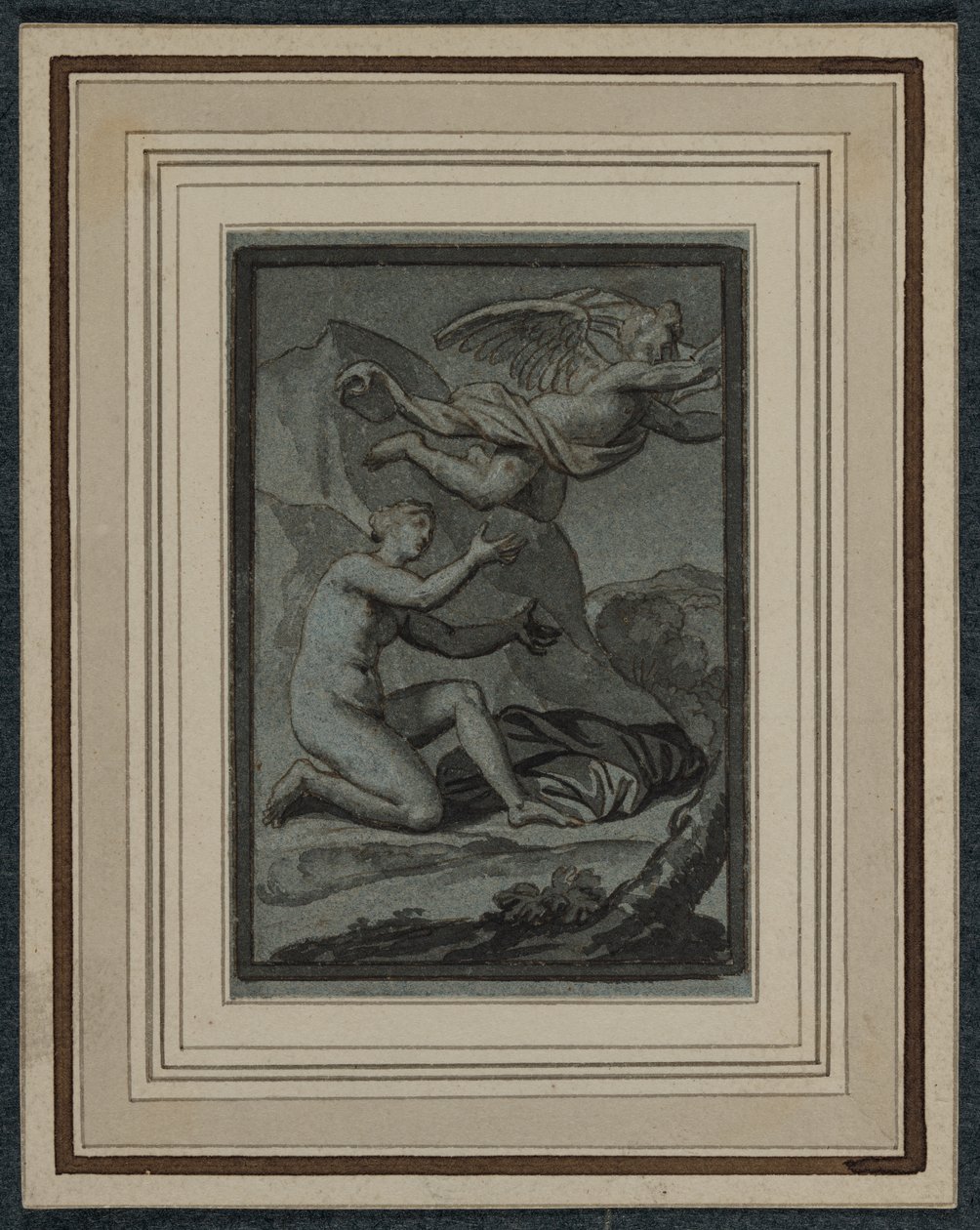 Mytologisk scene, 1600-tallet. av Louis Cheron