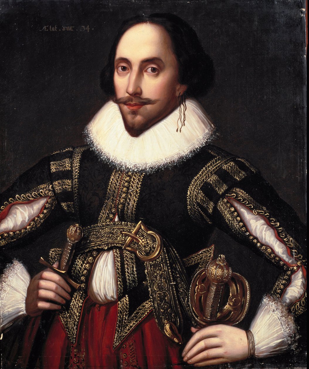 Portrett av William Shakespeare (maleri av Louis Coblitz