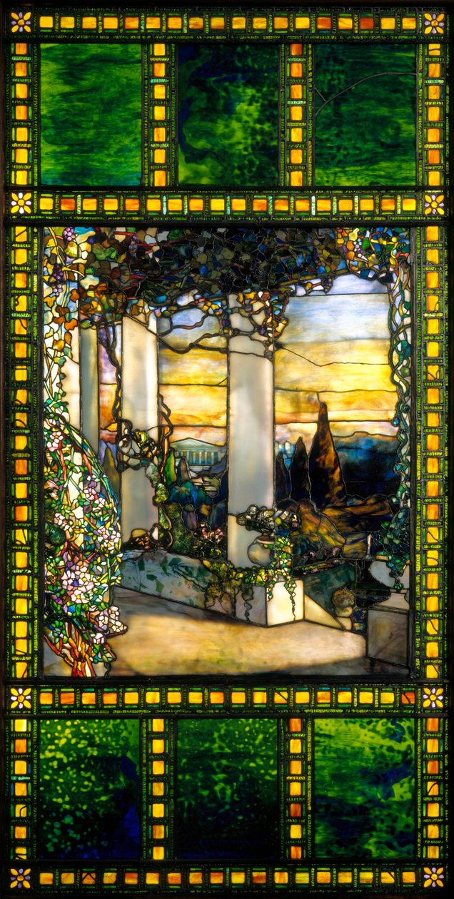 Vindu, ca. 1900 av Louis Comfort Tiffany