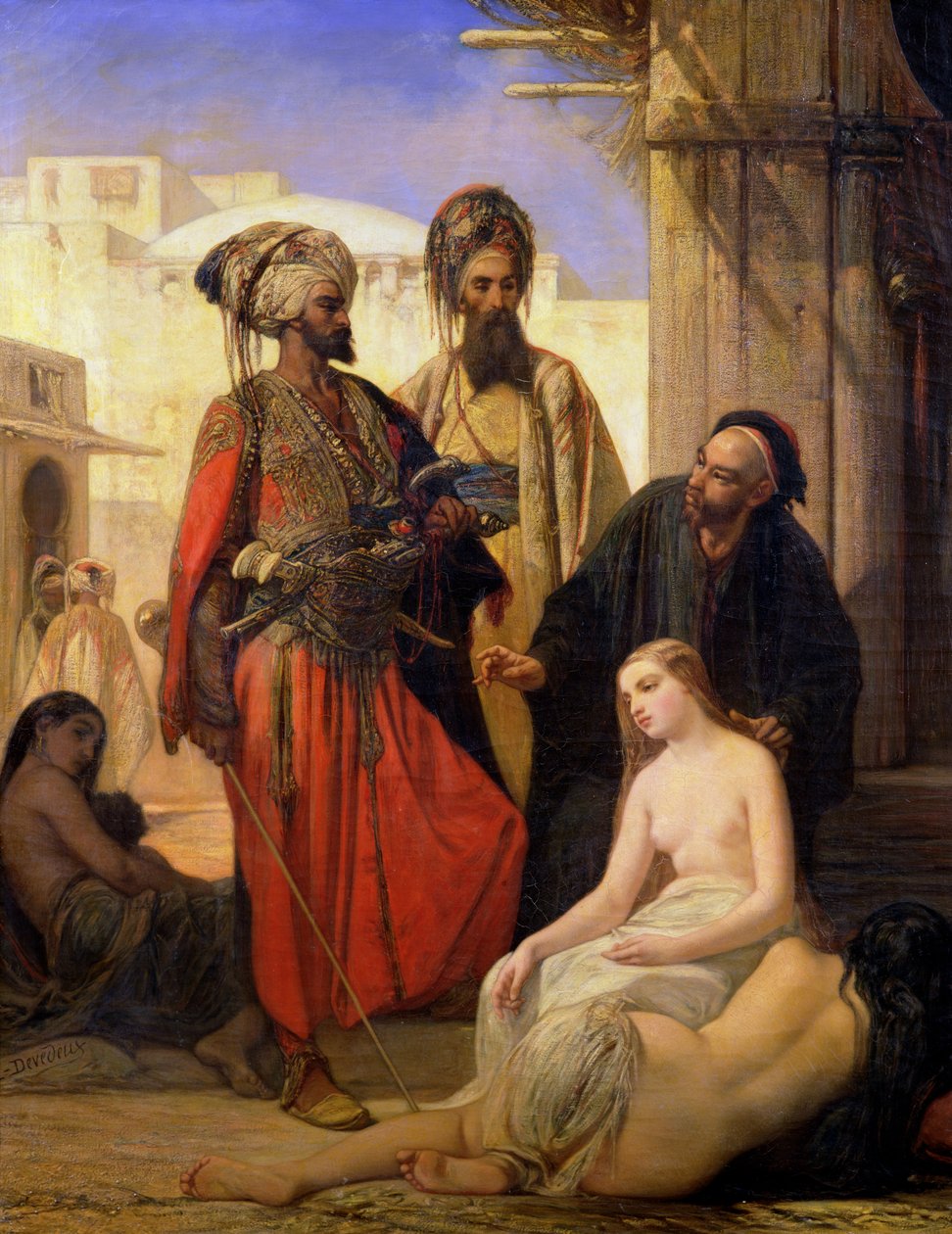 Et slavemarked i Lilleasia av Louis Devedeux