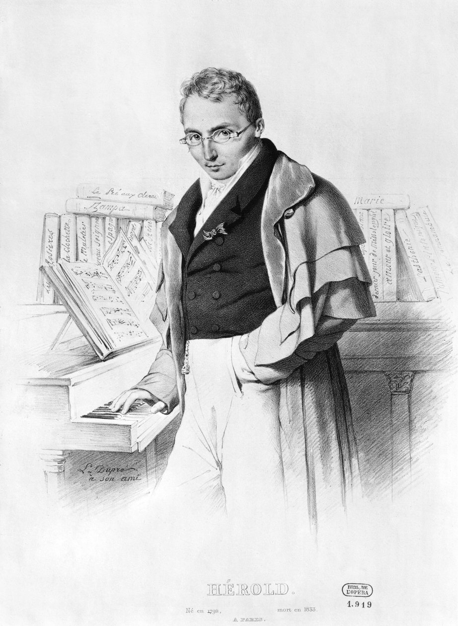 Ferdinand Herold (1791-1833) av Louis Dupré