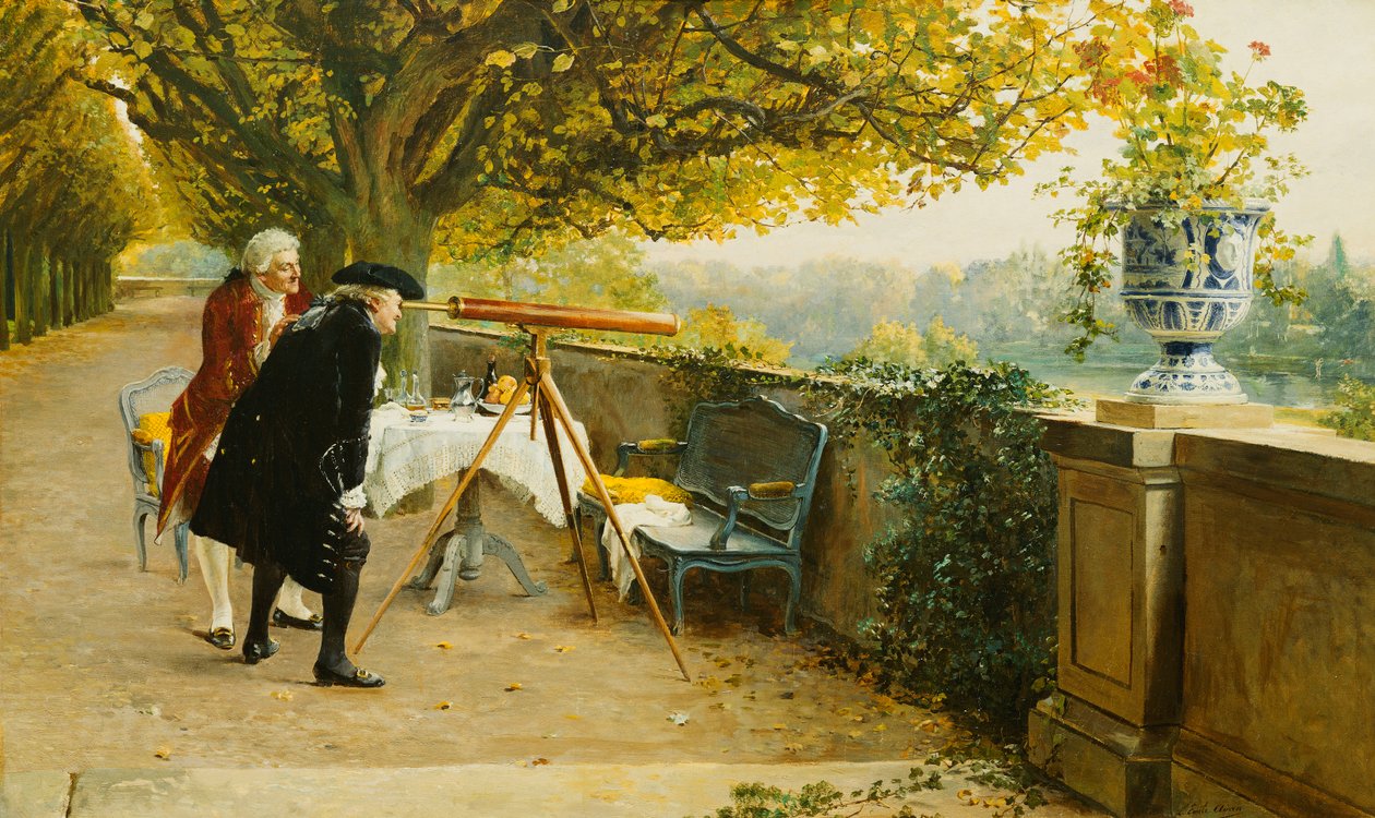 Voyeurs av Louis Emile Adan