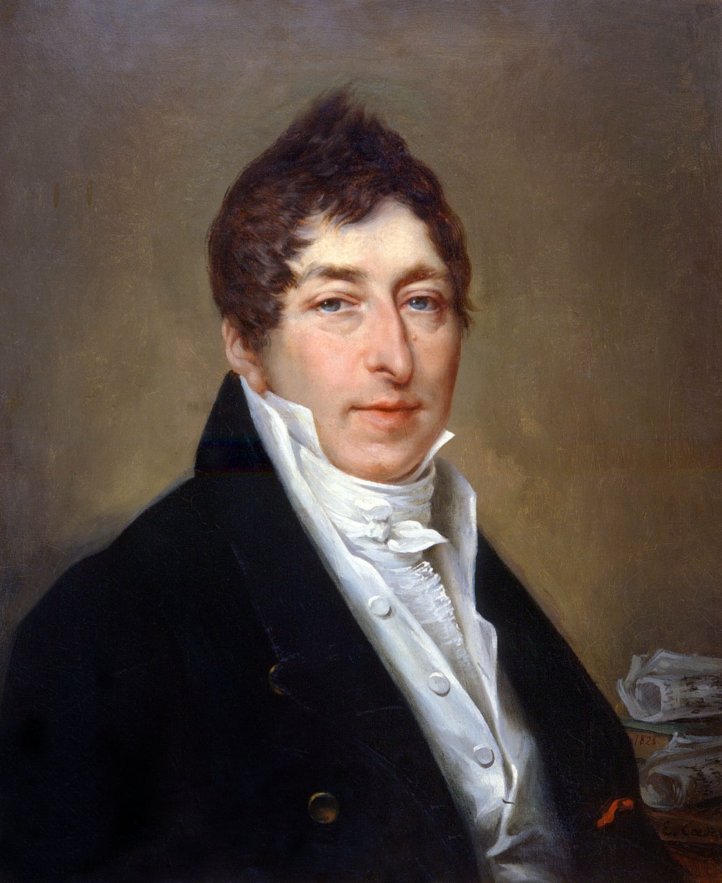 Portrett av Rodolphe Kreutzer. Maleri av Louis Eugene Coedes