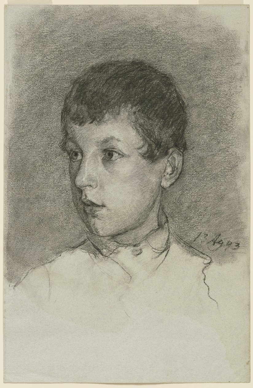Portrett av en gutt av Louis Eysen