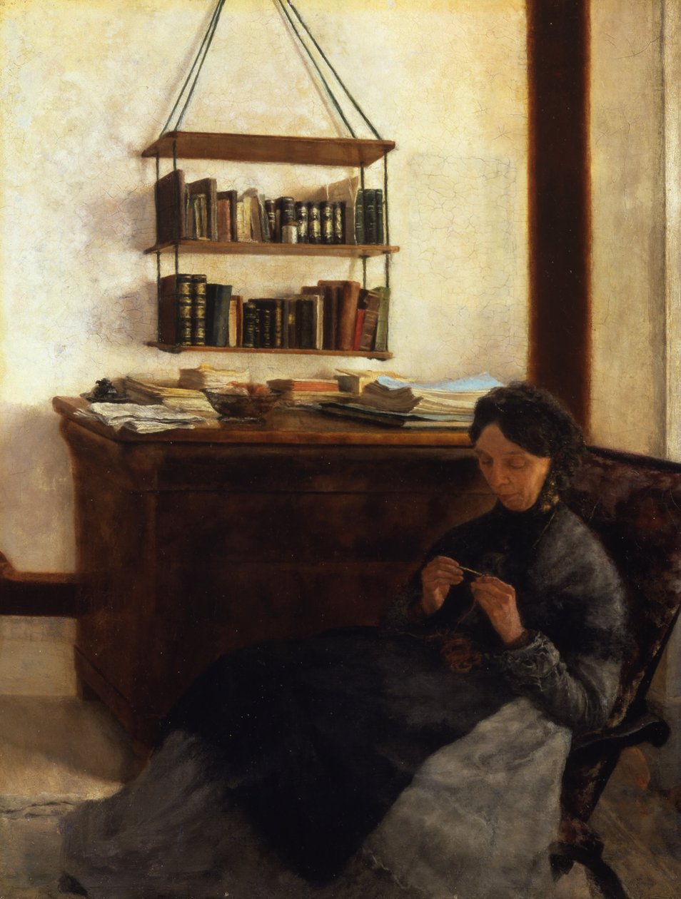 Kunstnerens mor av Louis Eysen