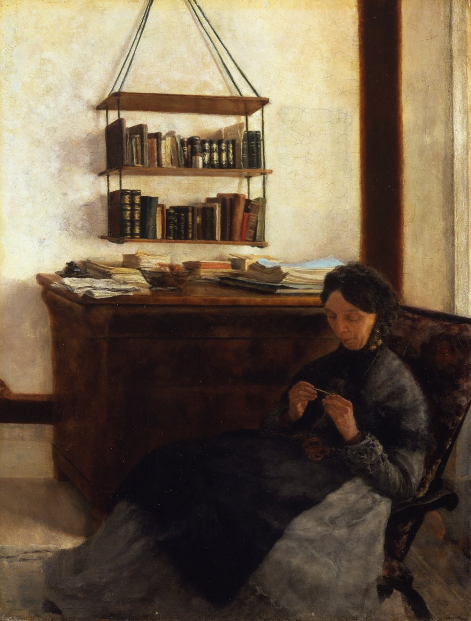 Kunstnerens mor av Louis Eysen