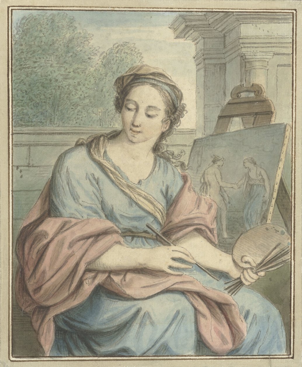 Pictura norvegiană av Louis Fabritius Dubourg
