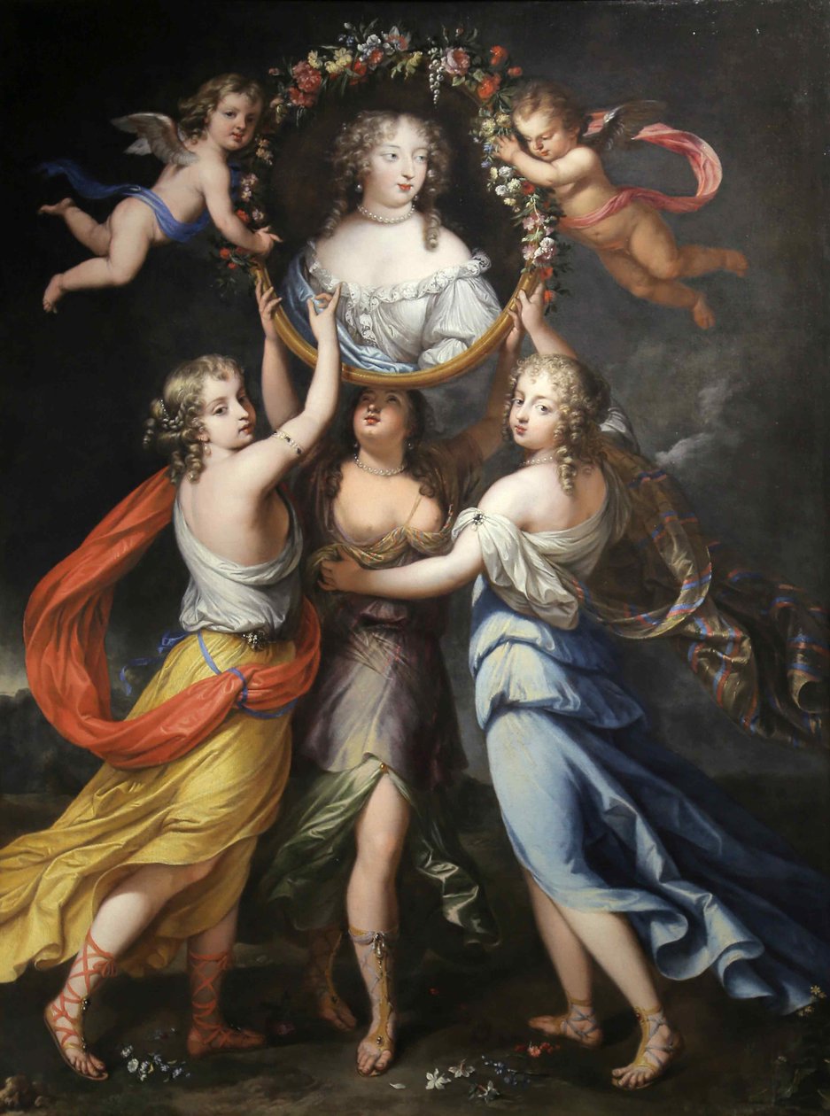 Françoise-Athénaïs de Rochechouart, Marquise de Montespan 1640-1707, andre halvdel av 1600-tallet. av Louis Ferdinand Elle the Younger