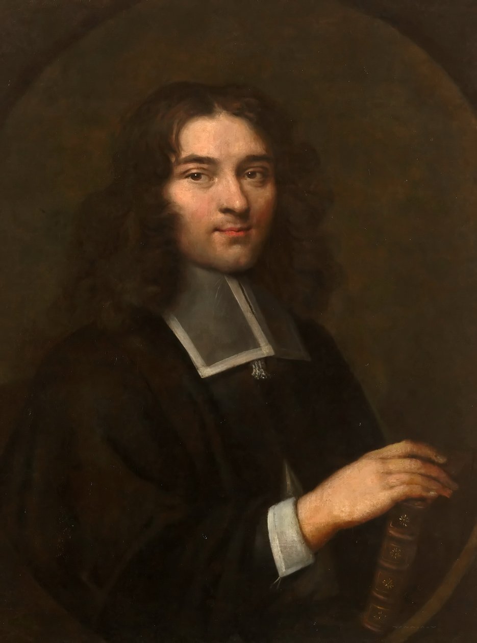 Portrett av Pierre Bayle 1647-1706 av Louis Ferdinand Elle the Younger