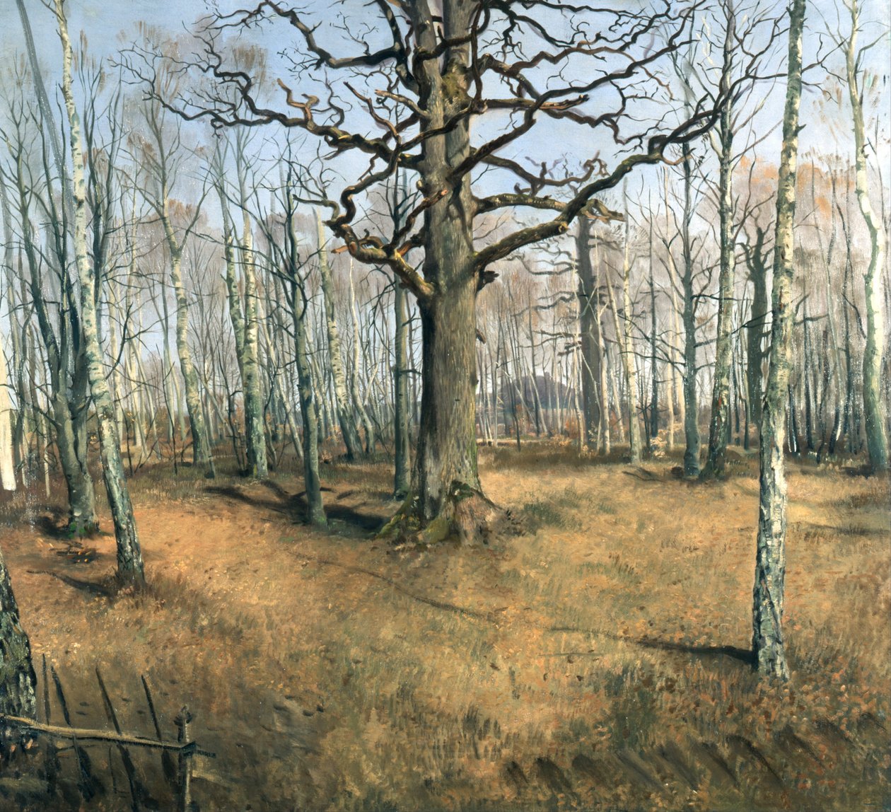 Wermsdorf-skogen, 1859 av Louis Ferdinand von Rayski