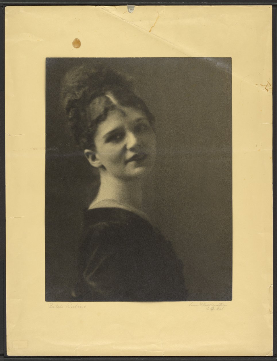Babette (frøken Rubino) av Louis Fleckenstein