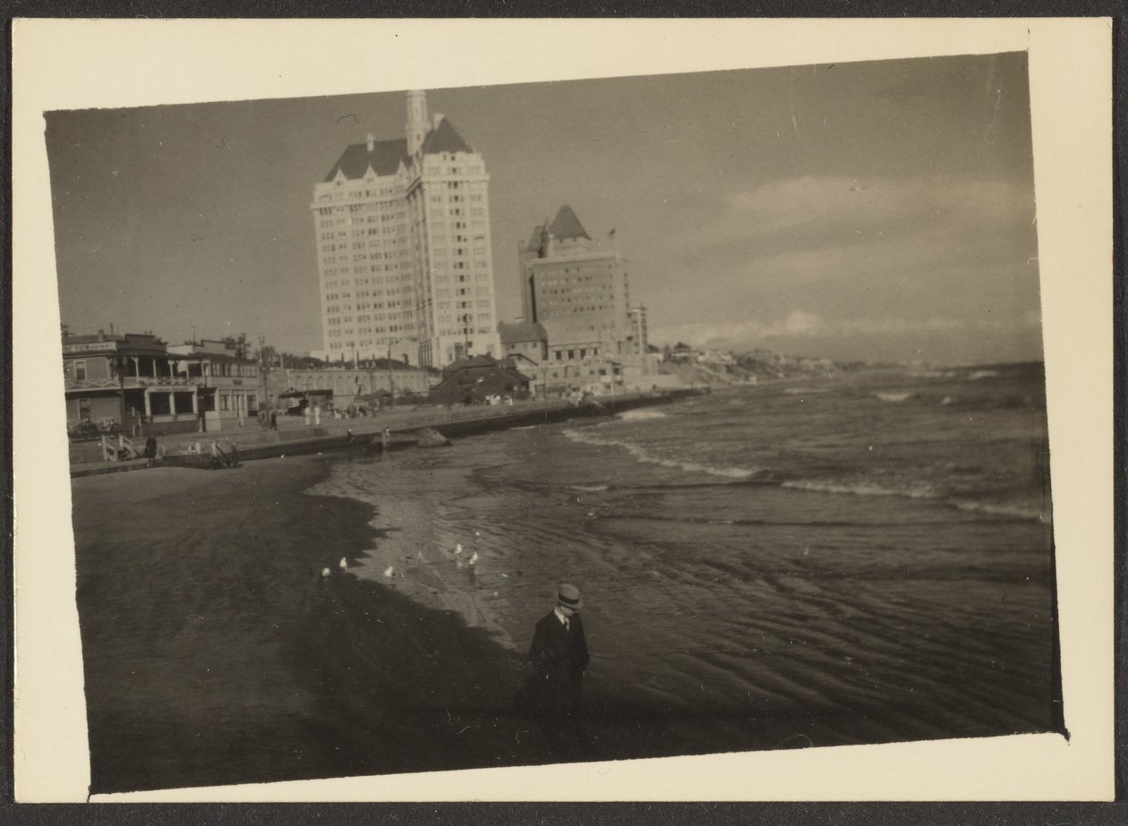 [Strandscene] av Louis Fleckenstein